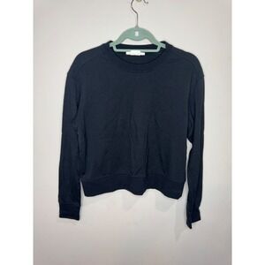 ICEBREAKER Women's Merino Crush II Sweatshirt Black Sz M